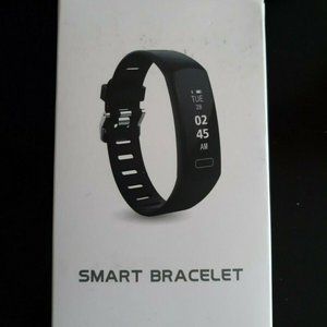 FITCOMM IP67 Fitness Tracker Watch with Sleep Monitor + Replacement Band - Boxed